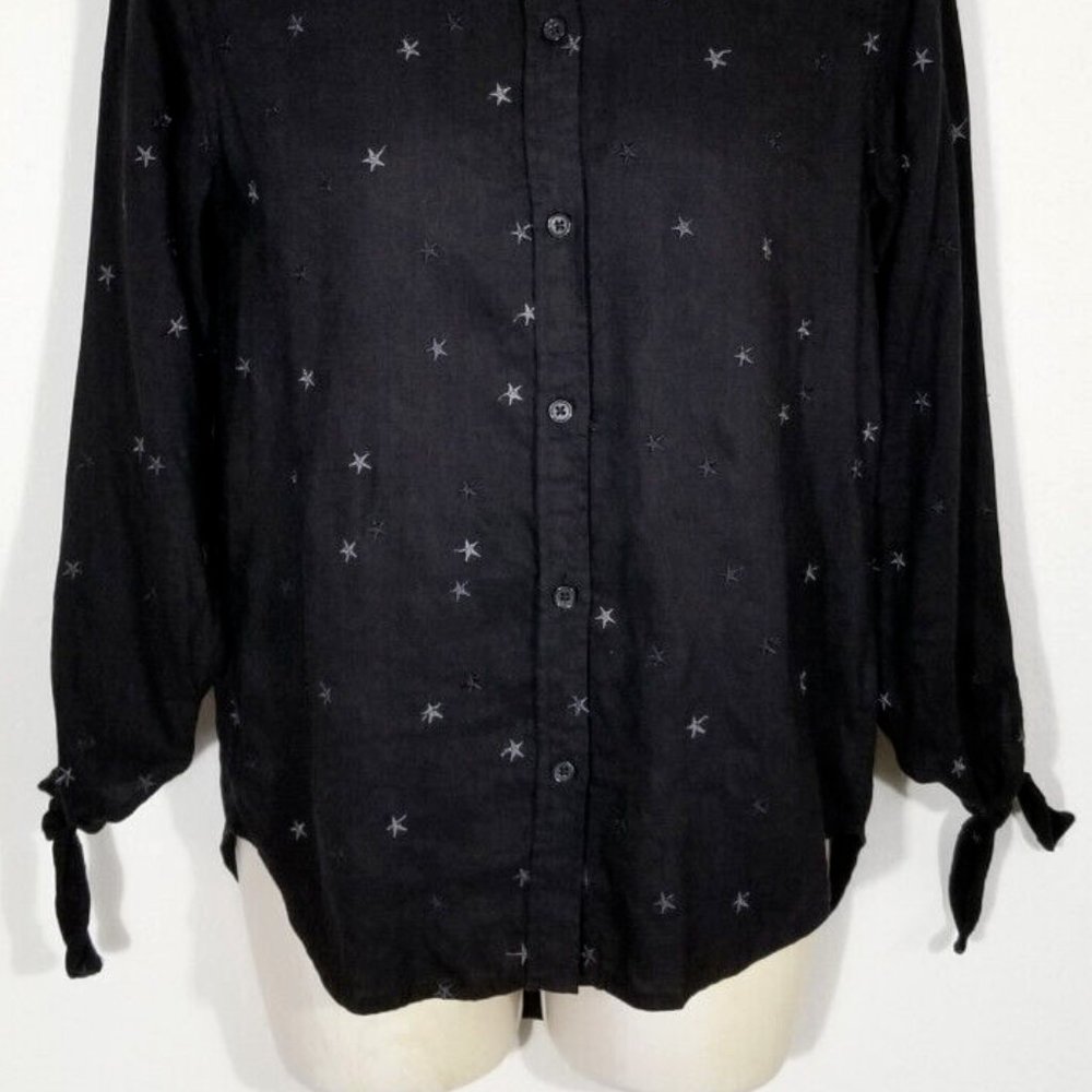 Rails Robyn Button-Up Shirt Top 5567e1m - image 3
